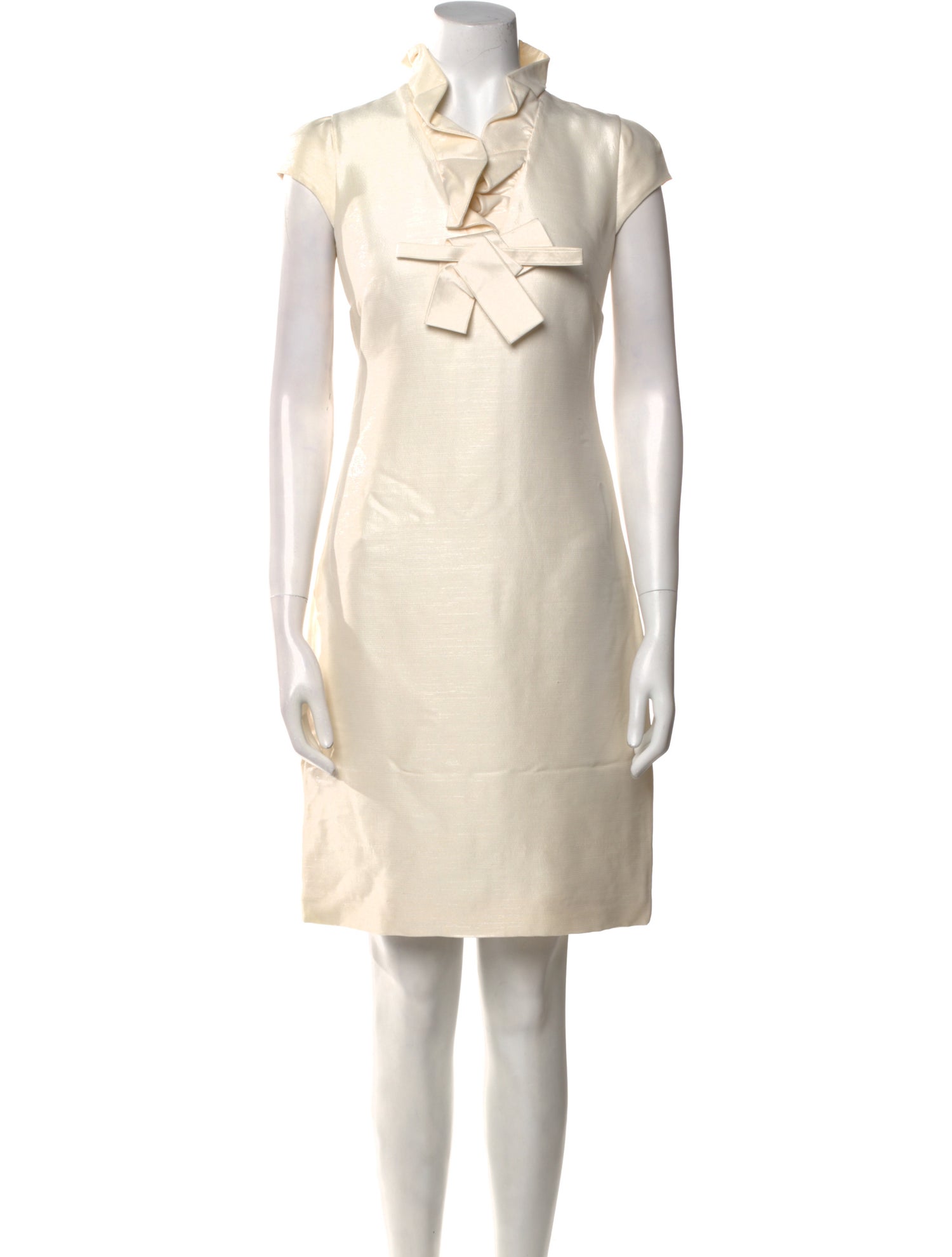 Valentino Silk Knee-Length Dress